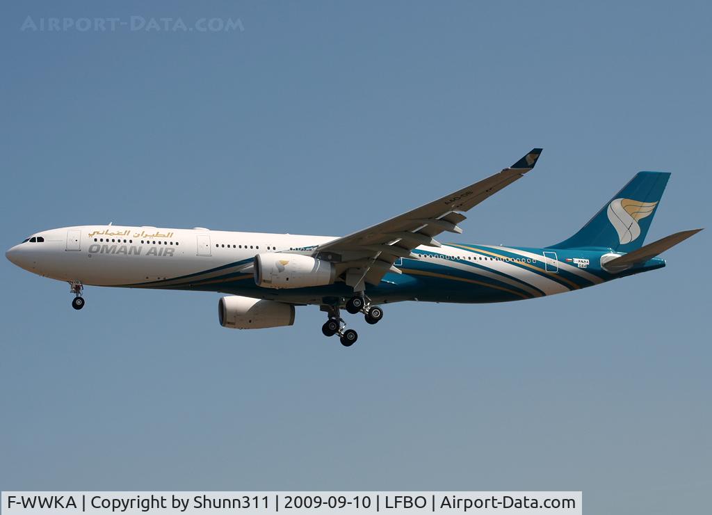 F-WWKA, 2009 Airbus A330-343 C/N 1044, C/n 1044 - To be A40-DB