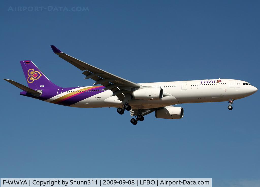 F-WWYA, 2009 Airbus A330-343X C/N 1037, C/n 1037 - To be HS-TEQ