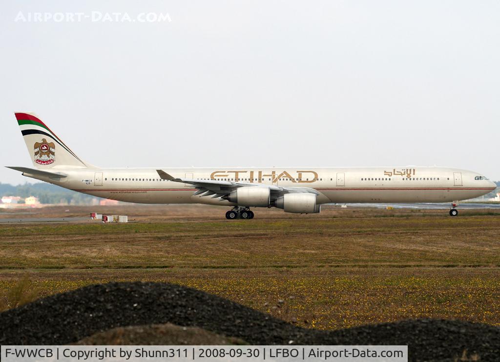 F-WWCB, 2008 Airbus A340-642X C/N 929, C/n 929 - To be A6-EHI