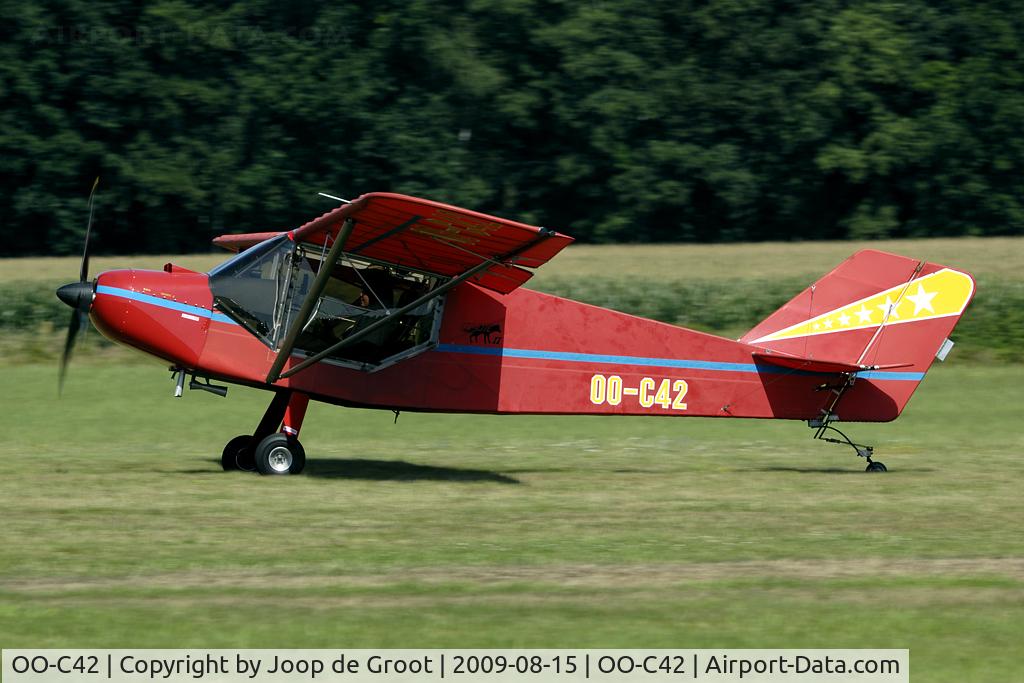 OO-C42, Rans S-6ES TD Coyote II C/N 07961017, ultra light at Schaffen-Diest