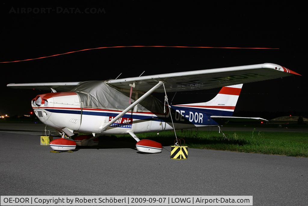 OE-DOR, Reims F182Q C/N F18200042, Hail Air Hagelabwehr