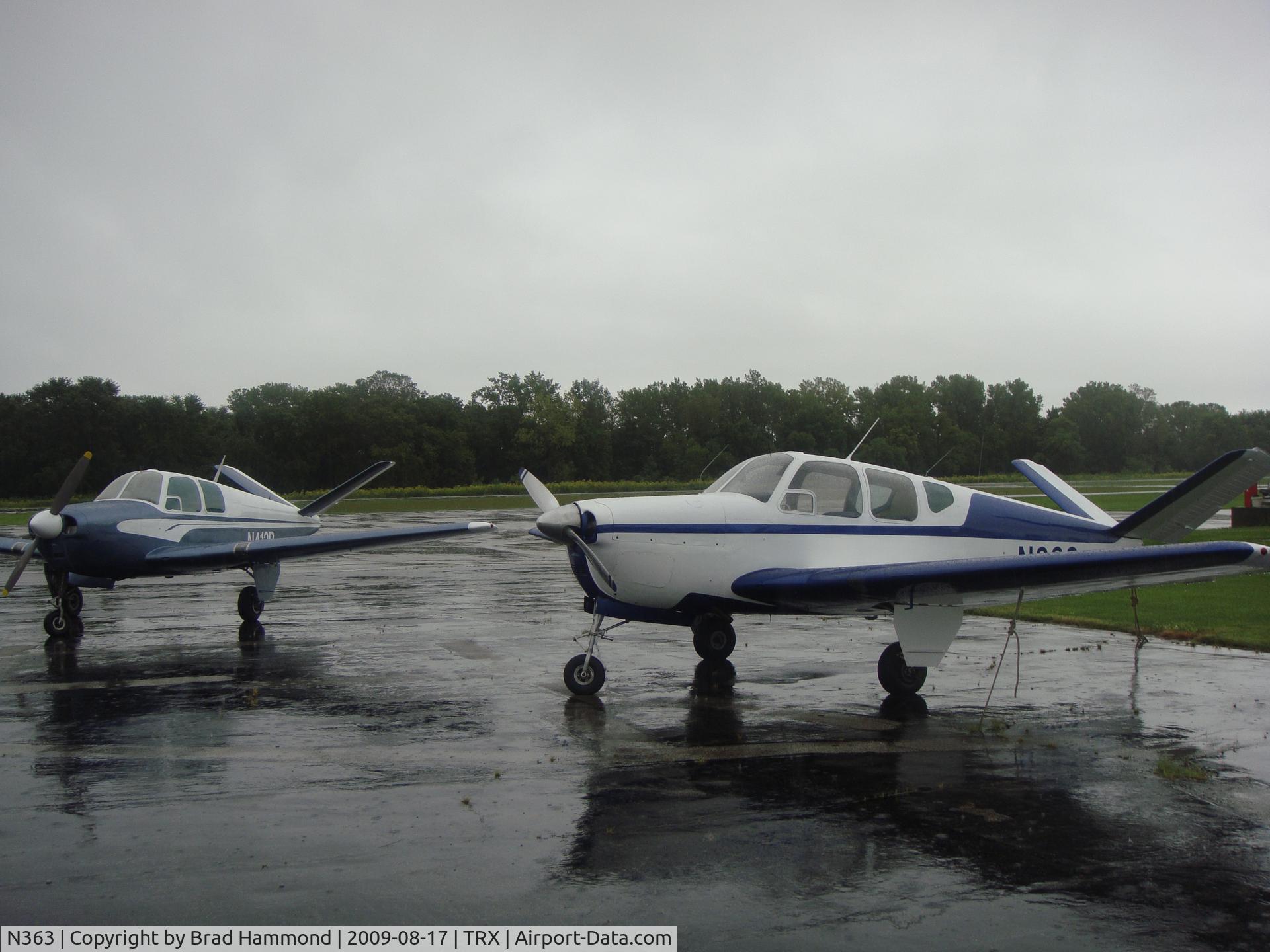 N363, 1947 Beech 35 Bonanza C/N D-252, Her new paint job
