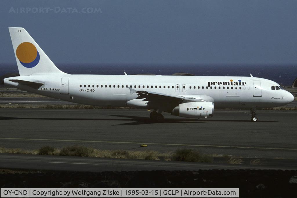 OY-CND, 1991 Airbus A320-231 C/N 163, visitor