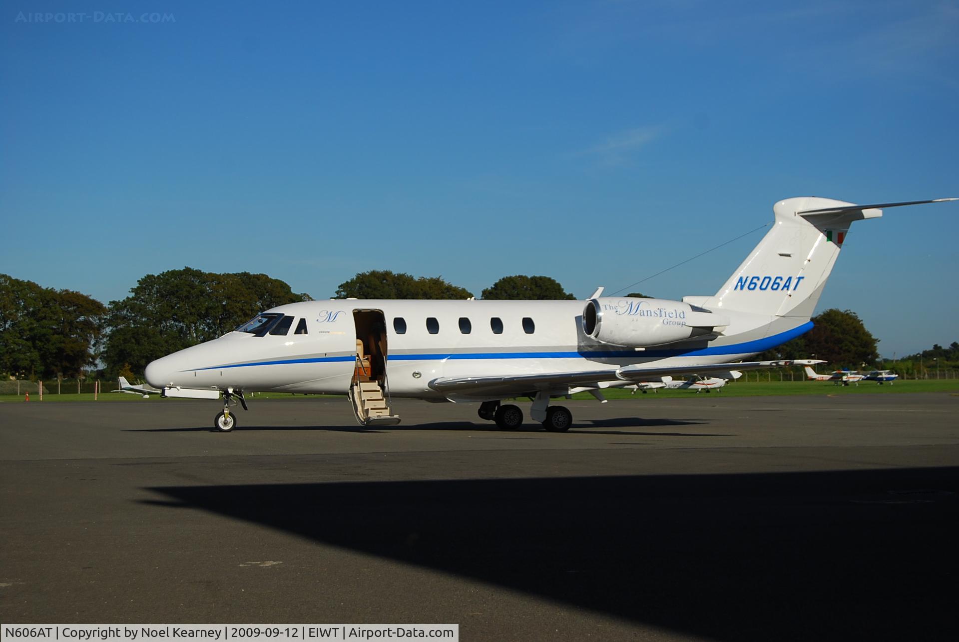 N606AT, 1993 Cessna 650 C/N 650-0225, Parked on the main apron