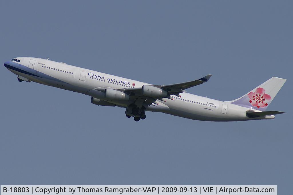 B-18803, 2001 Airbus A340-313 C/N 411, China Airlines Airbus A340-300