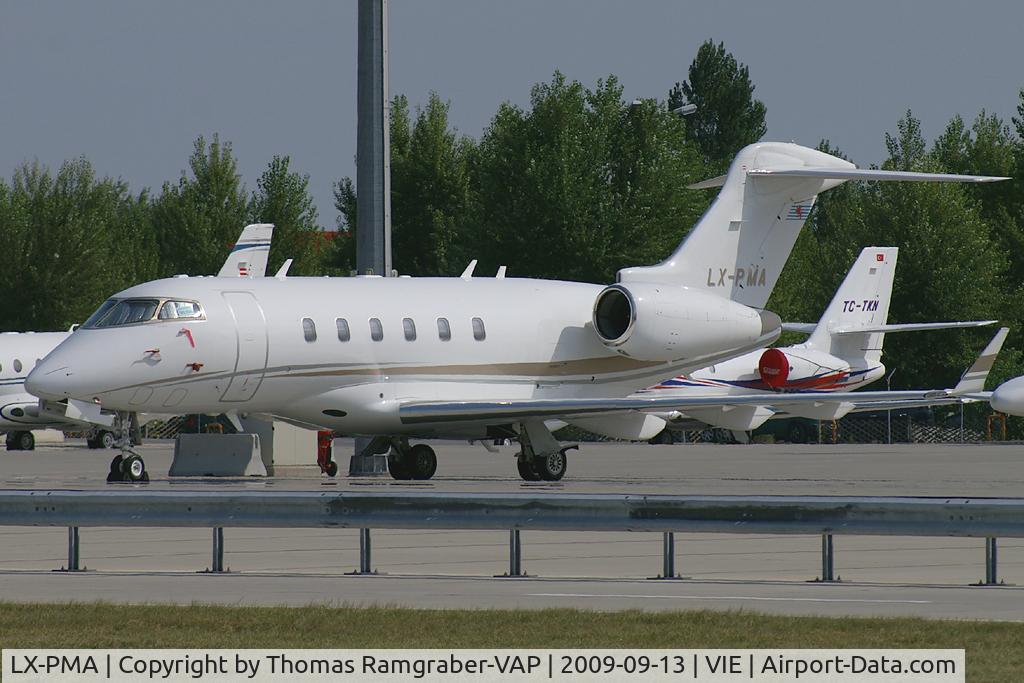 LX-PMA, 2006 Bombardier Challenger 300 (BD-100-1A10) C/N 20097, Premiaair Bombardier BD100 Challenger 300