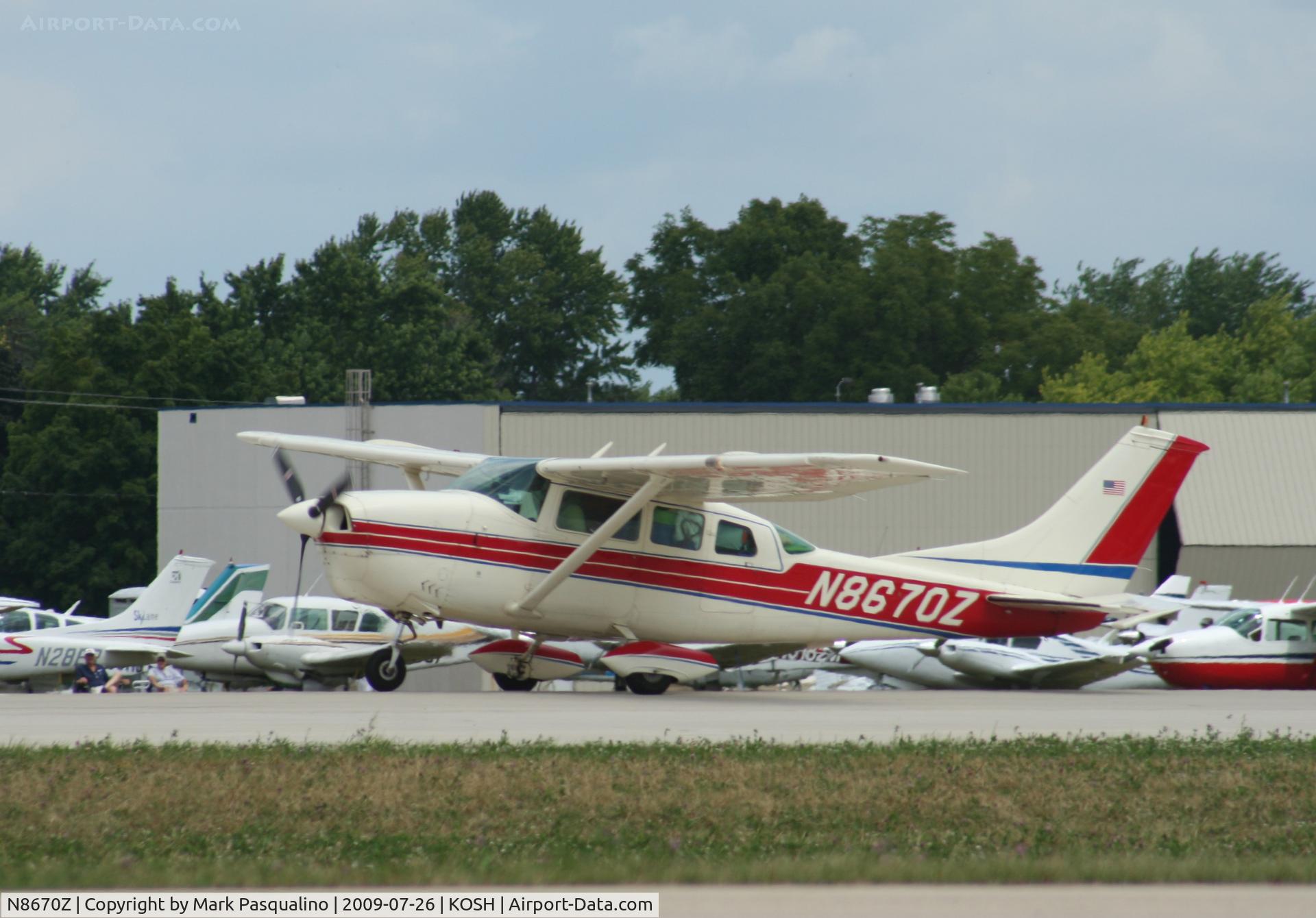 N8670Z, 1968 Cessna TP206C Turbo Super Skylane C/N P206-0470, Cessna TP206C
