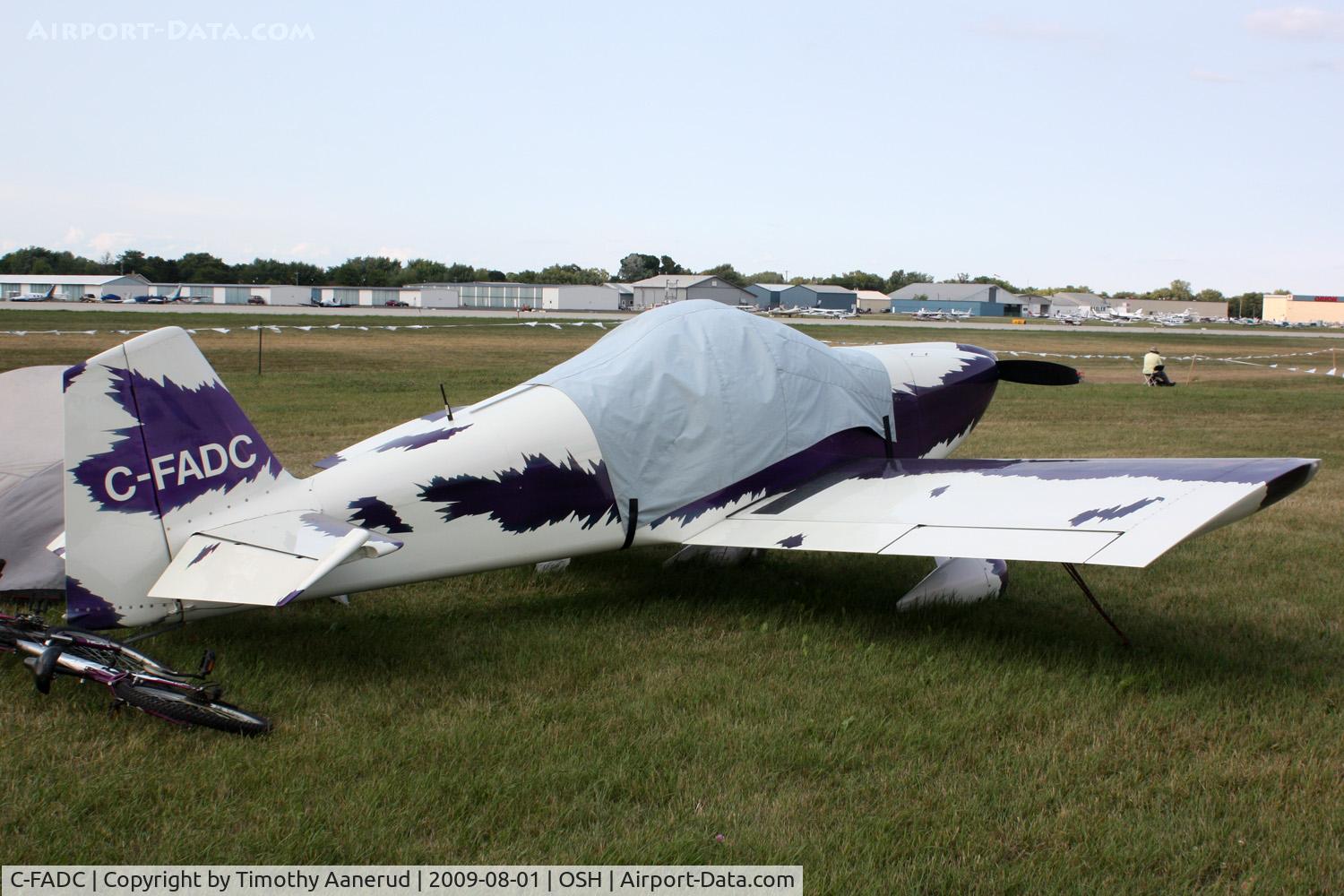 C-FADC, 2000 Vans RV-6 C/N 24872, 2000 Van'S RV-6, c/n: 24872