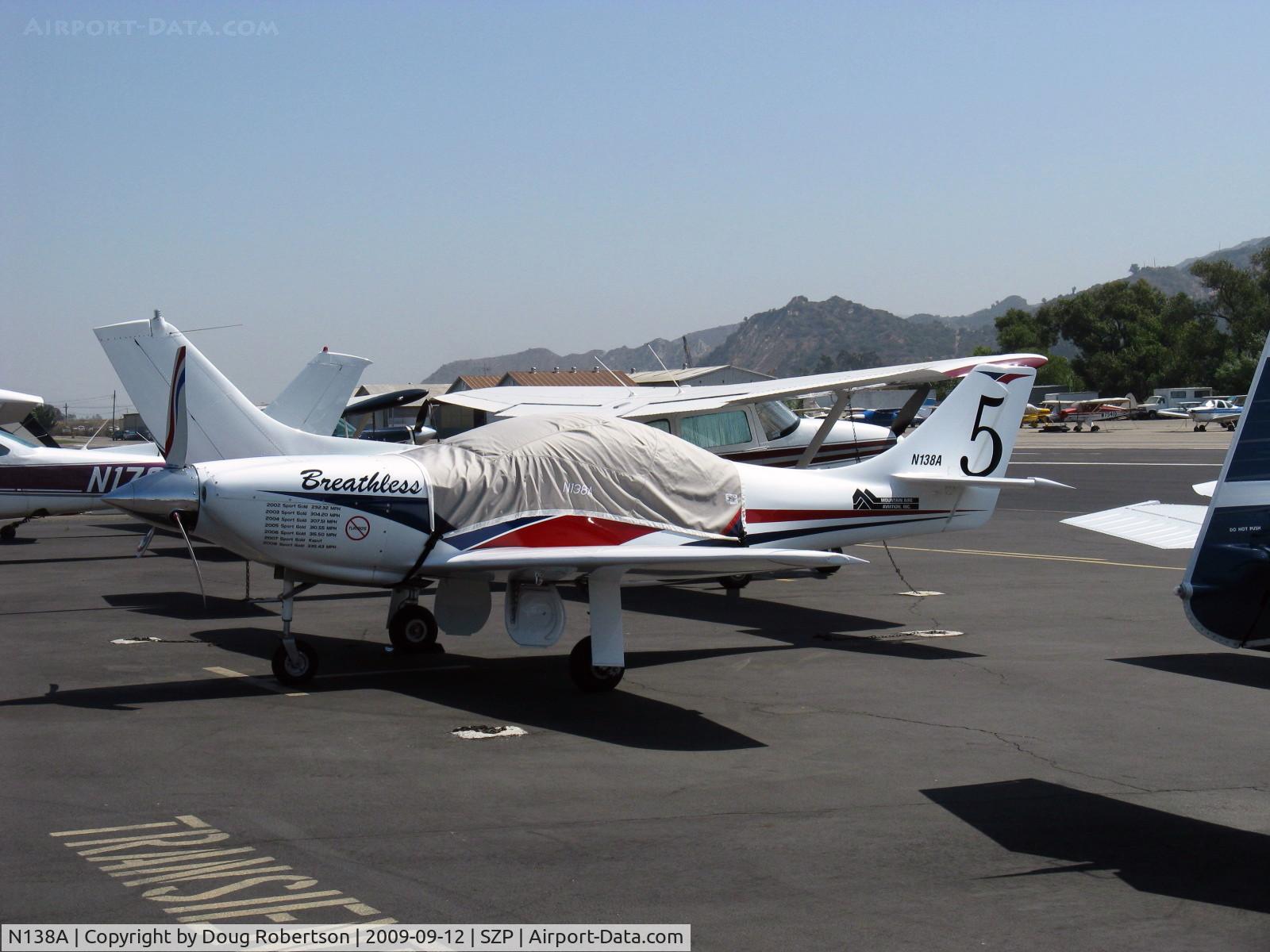 N138A, 2002 Lancair Legacy C/N L2K-138, 2002 Chiavetta LANCAIR LEGACY 'Breathless', Continental IO-550 300 Hp