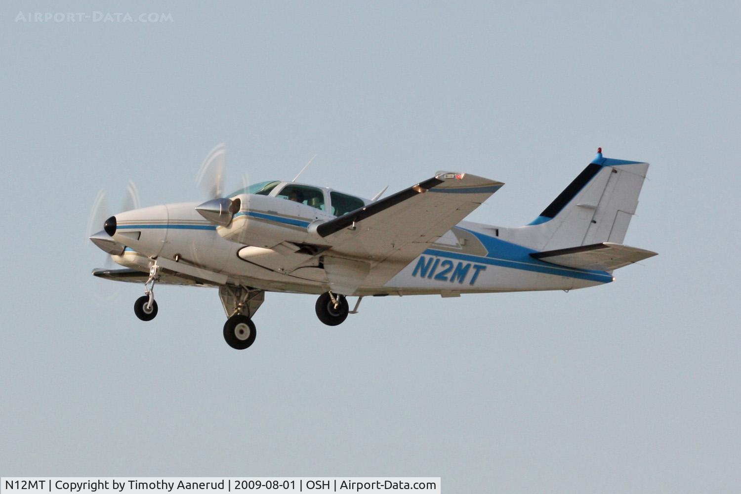 N12MT, 1978 Beech 95-B55 (T42A) Baron C/N TC-2119, 1978 Beech 95-B55 (T42A), c/n: TC2119
