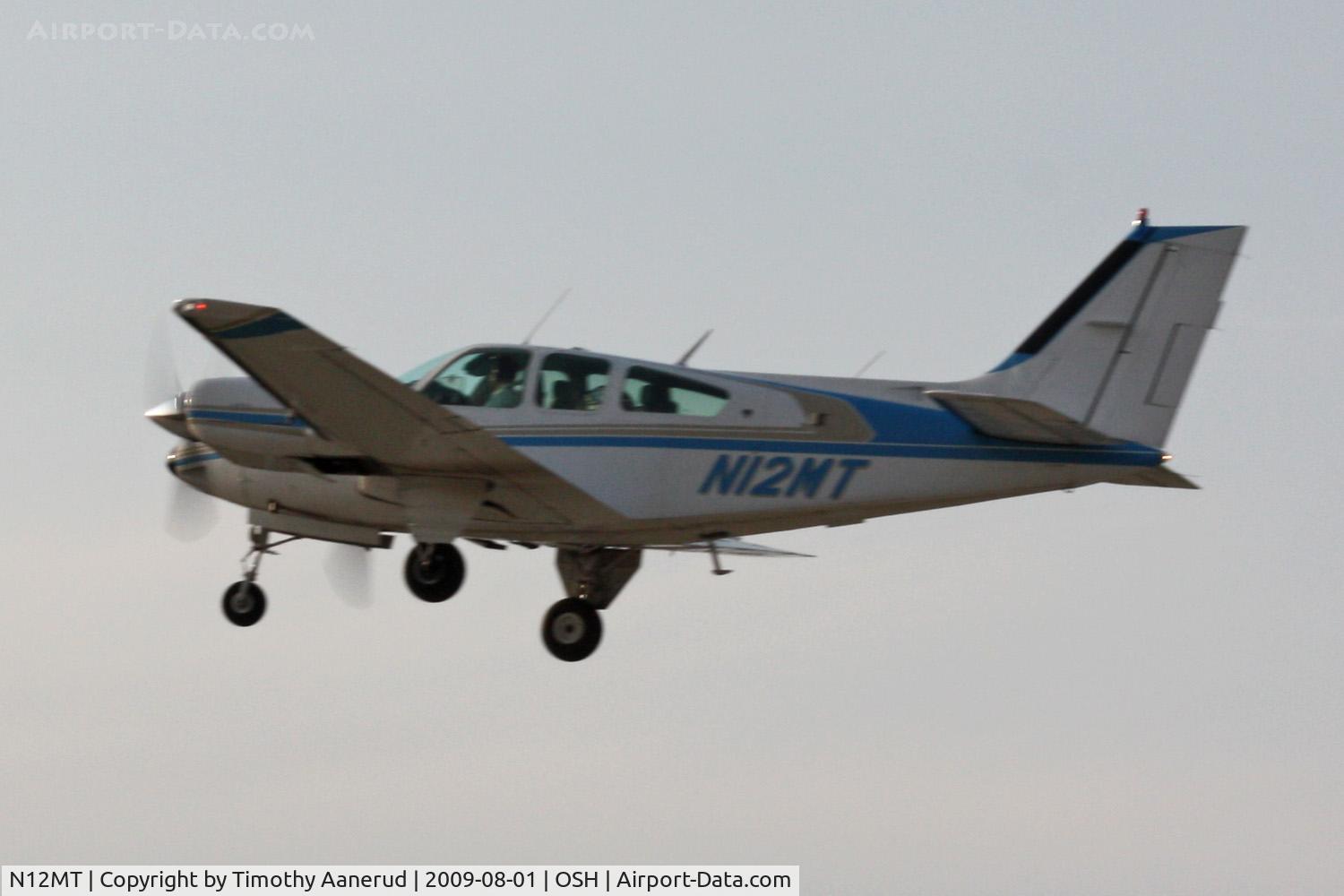 N12MT, 1978 Beech 95-B55 (T42A) Baron C/N TC-2119, 1978 Beech 95-B55 (T42A), c/n: TC2119
