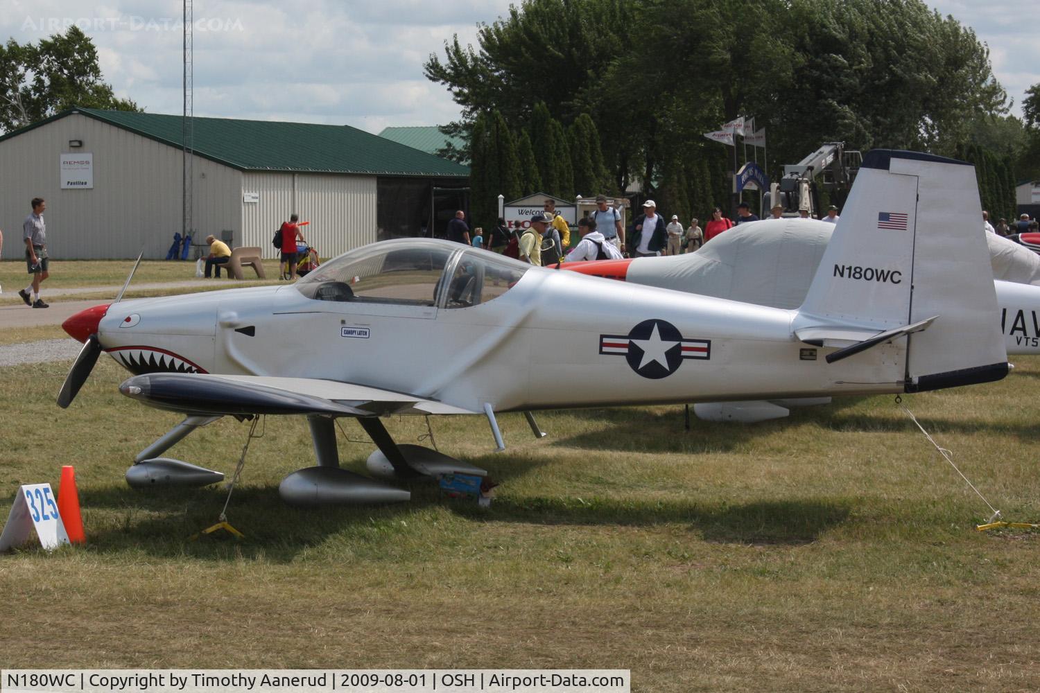 N180WC, 2005 Vans RV-7A C/N 70916, 2005 RV-7A, c/n: 70916, with BRS parachute