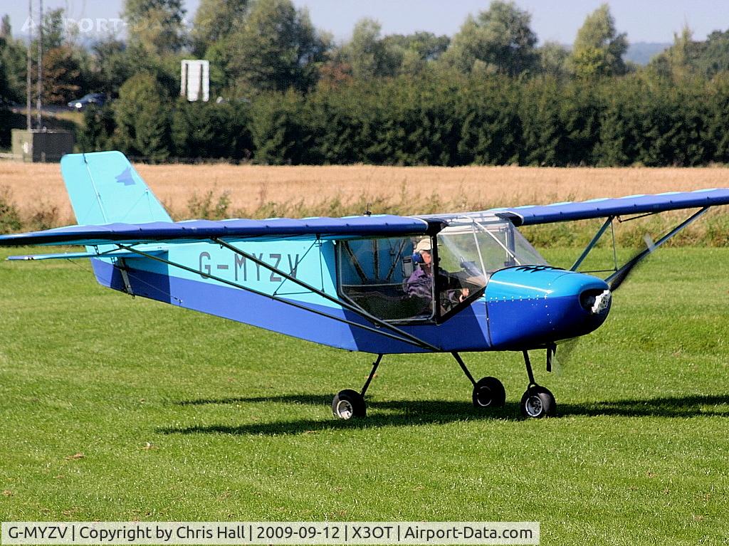 G-MYZV, 1996 Rans S-6ESD XL Coyote II C/N PFA 204-12946, Staffordshire Aero Club's 25th anniversary fly-in