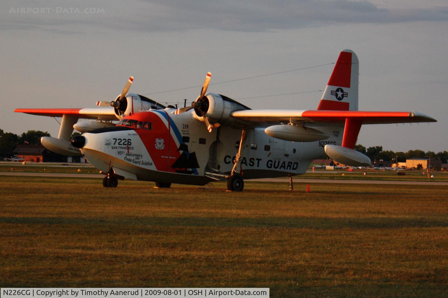 N226CG, 1953 Grumman UF-1G (HU-16B) Albatross C/N G-307, 1953 Grumman HU-16B, c/n: 7226
