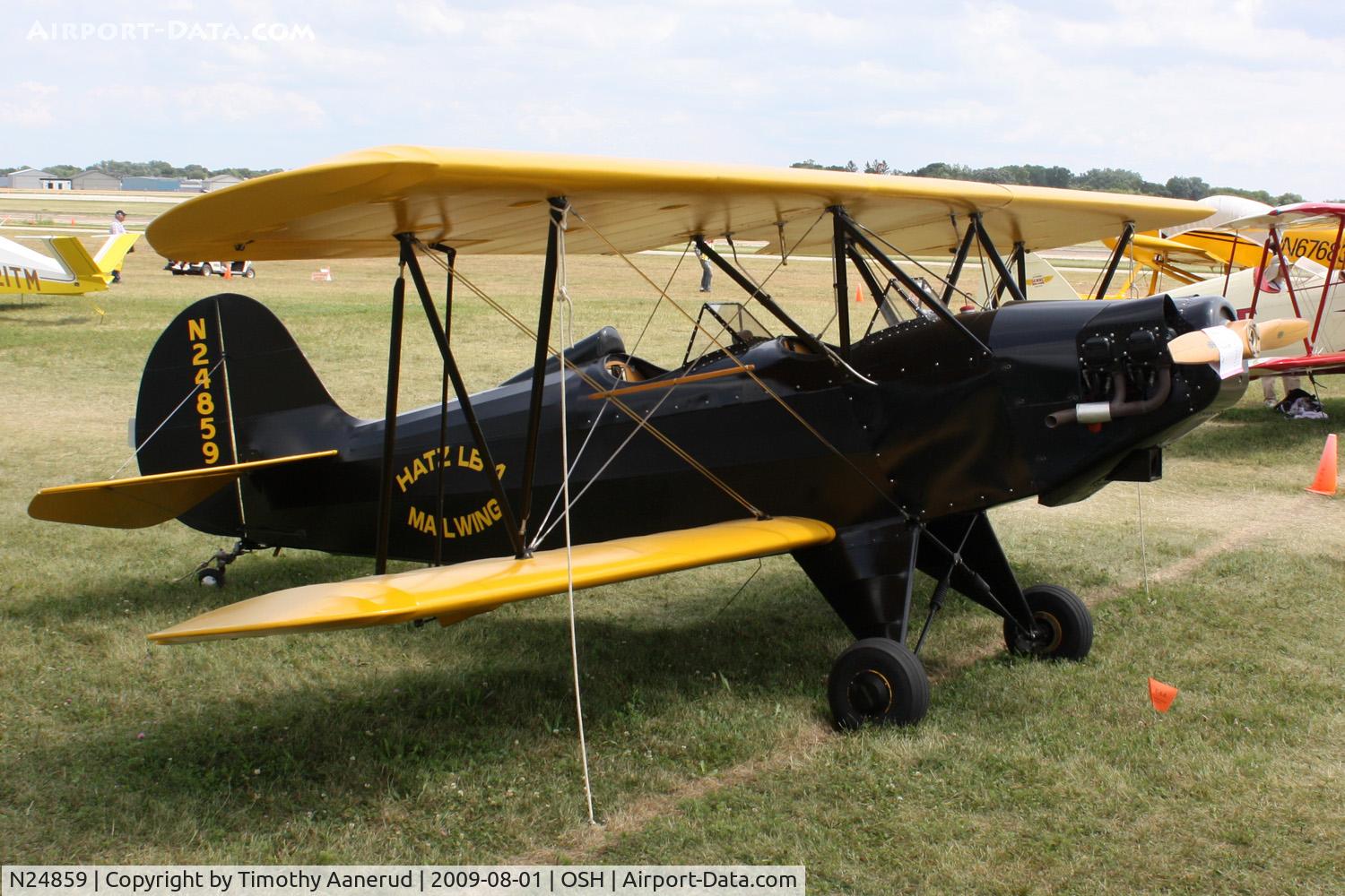 N24859, 2000 Hatz LB-1 C/N 248, 2000 HATZ BI-PLANE LB-1, c/n: 248