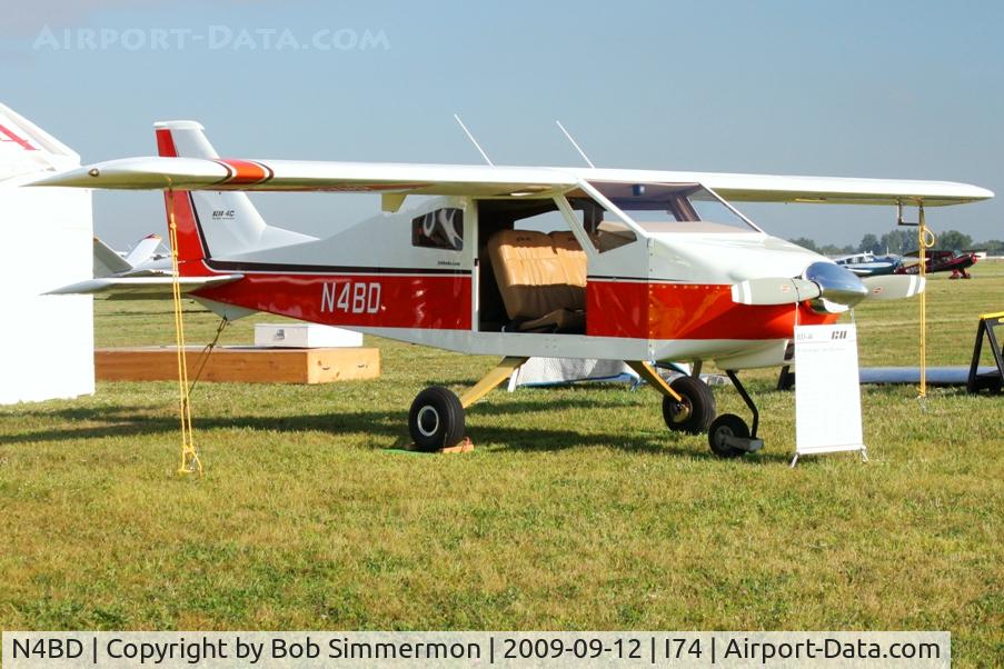 N4BD, 1975 Bede BD-4 C/N 800, MERFI fly-in - Urbana, Ohio