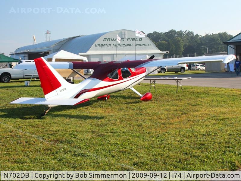 N702DB, 2008 Glasair GS-2 Sportsman C/N 7139, MERFI fly-in - Urbana, Ohio