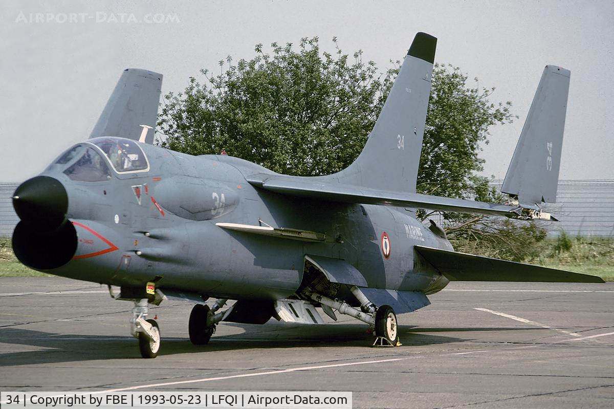 34, Vought F-8E(FN) Crusader C/N 1251, F-8E(FN)