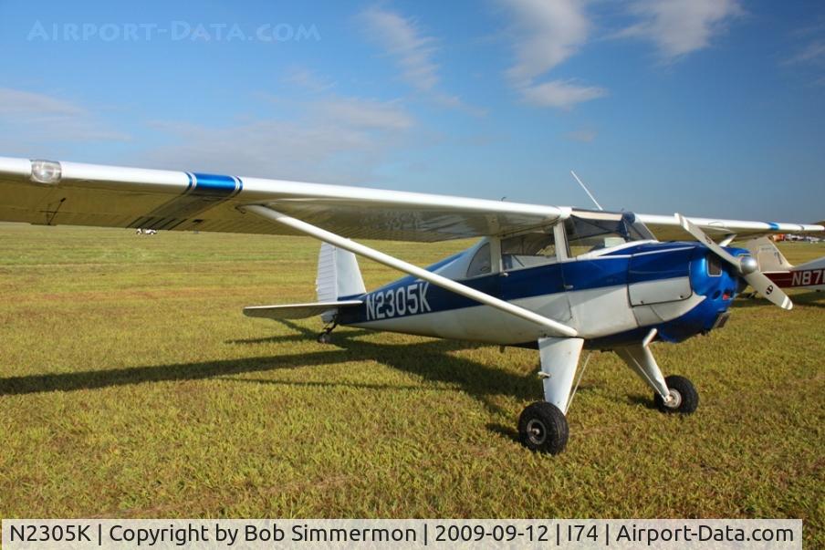 N2305K, 1947 Luscombe 8E Silvaire C/N 5032, MERFI fly-in - Urbana, Ohio
