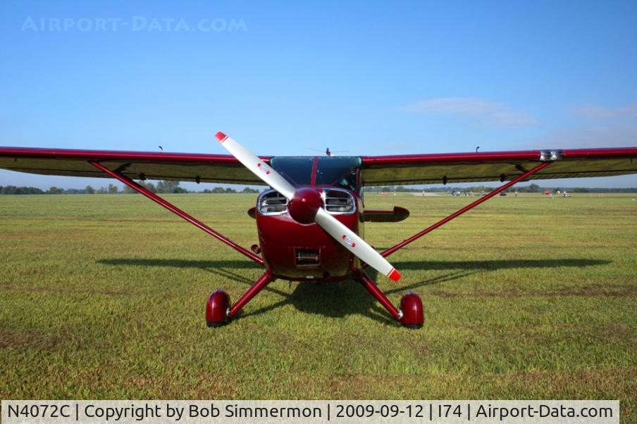 N4072C, 1949 Stinson 108-3 Voyager C/N 108-5072, MERFI fly-in - Urbana, Ohio
