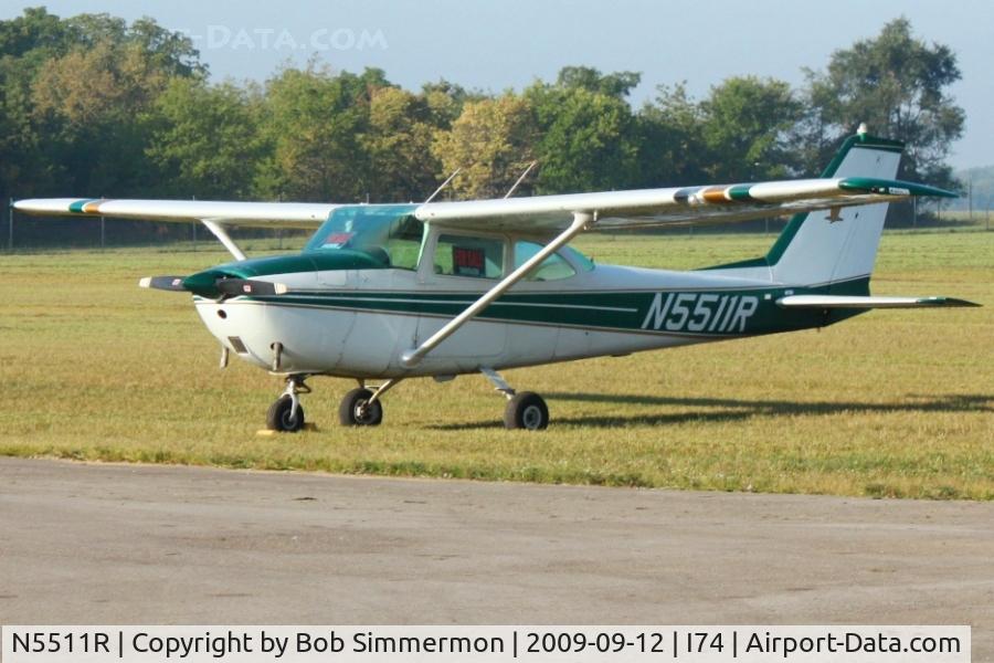 N5511R, 1965 Cessna 172F C/N 17253085, MERFI fly-in - Urbana, Ohio