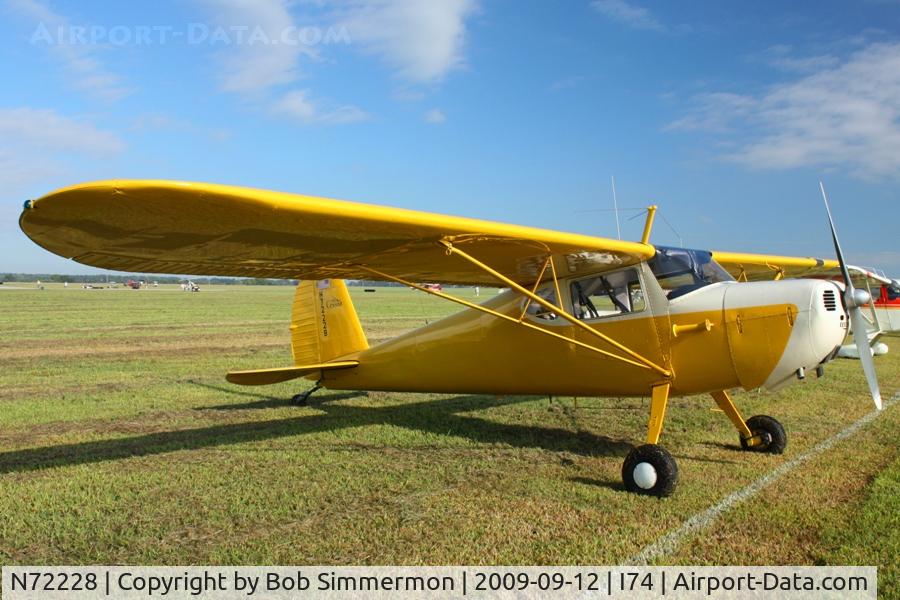 N72228, 1946 Cessna 140 C/N 9401, MERFI fly-in - Urbana, Ohio