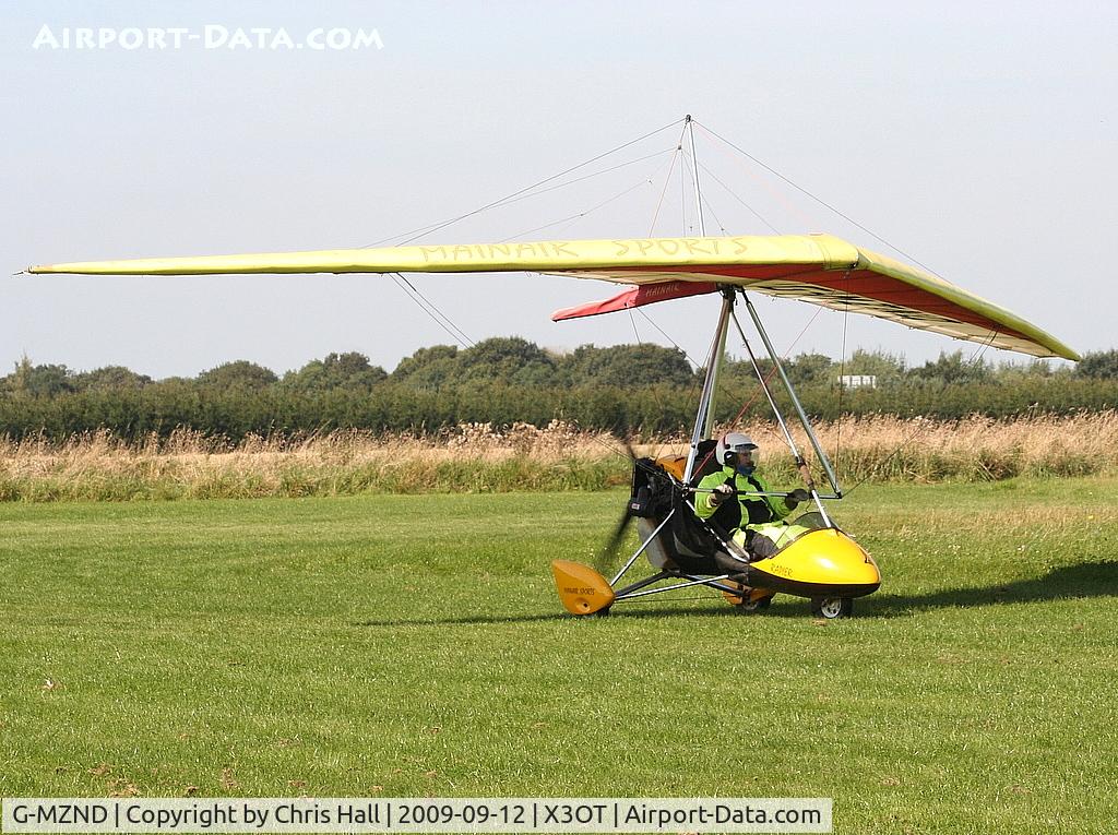 G-MZND, 1998 Mainair Rapier C/N 1170-0898-7-W973, Staffordshire Aero Club's 25th anniversary fly-in