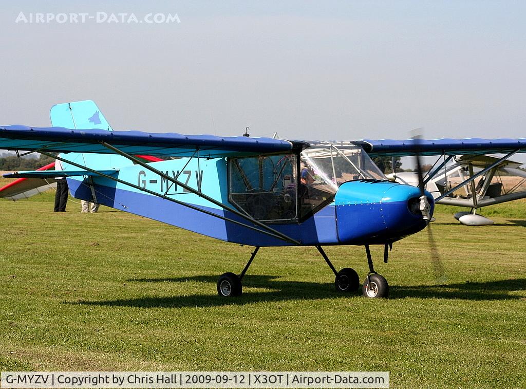 G-MYZV, 1996 Rans S-6ESD XL Coyote II C/N PFA 204-12946, Staffordshire Aero Club's 25th anniversary fly-in