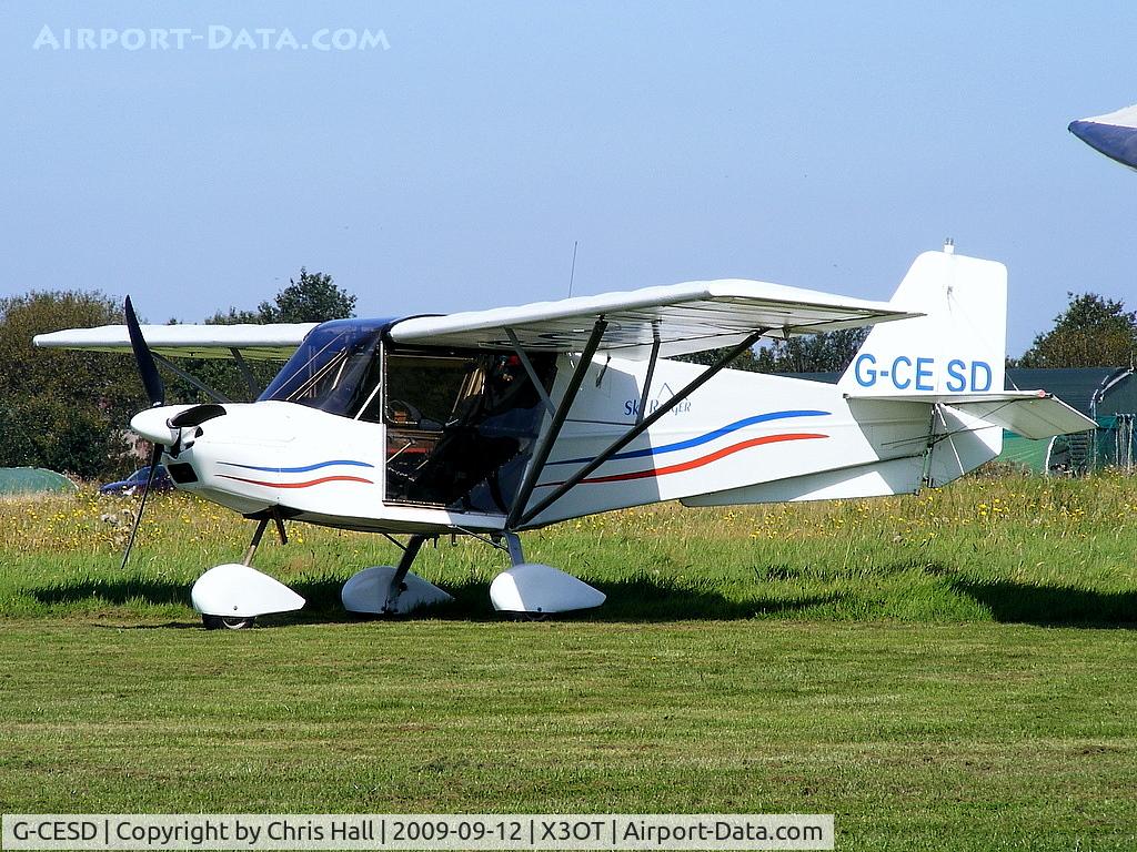 G-CESD, 2007 Best Off Skyranger Swift 912S(1) C/N BMAA/HB/535, Staffordshire Aero Club's 25th anniversary fly-in