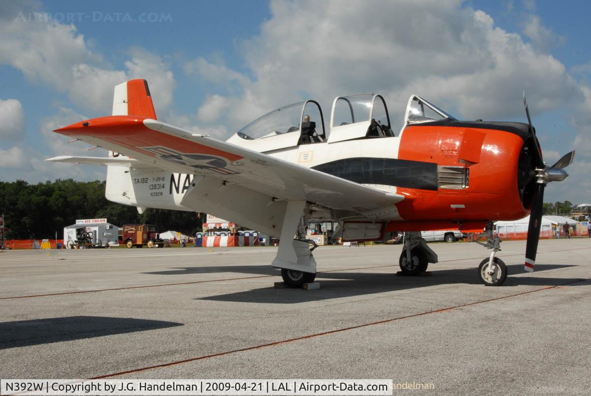 N392W, North American T-28B Trojan C/N 200-385 (138314), at  Sun N' Fun 2009