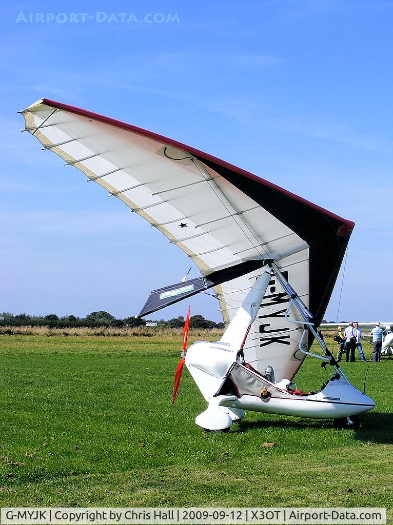G-MYJK, 1993 Pegasus Quasar IITC C/N SW-WQT-0592, Staffordshire Aero Club's 25th anniversary fly-in
