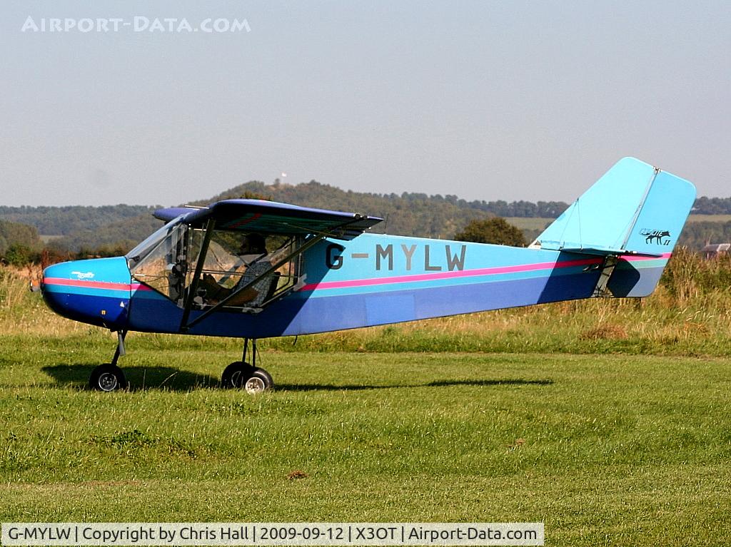 G-MYLW, 1993 Rans S-6ESD Coyote II C/N PFA 204-12560, Staffordshire Aero Club's 25th anniversary fly-in