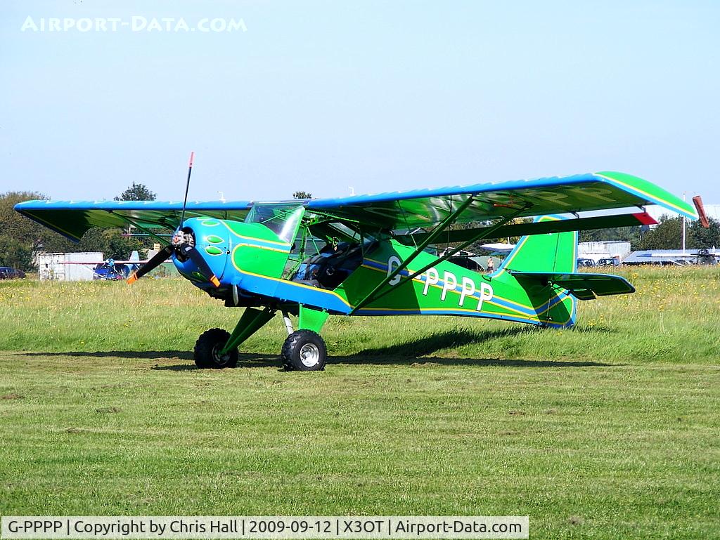 G-PPPP, 1991 Denney Kitfox Mk3 C/N PFA 172-11830, Staffordshire Aero Club's 25th anniversary fly-in