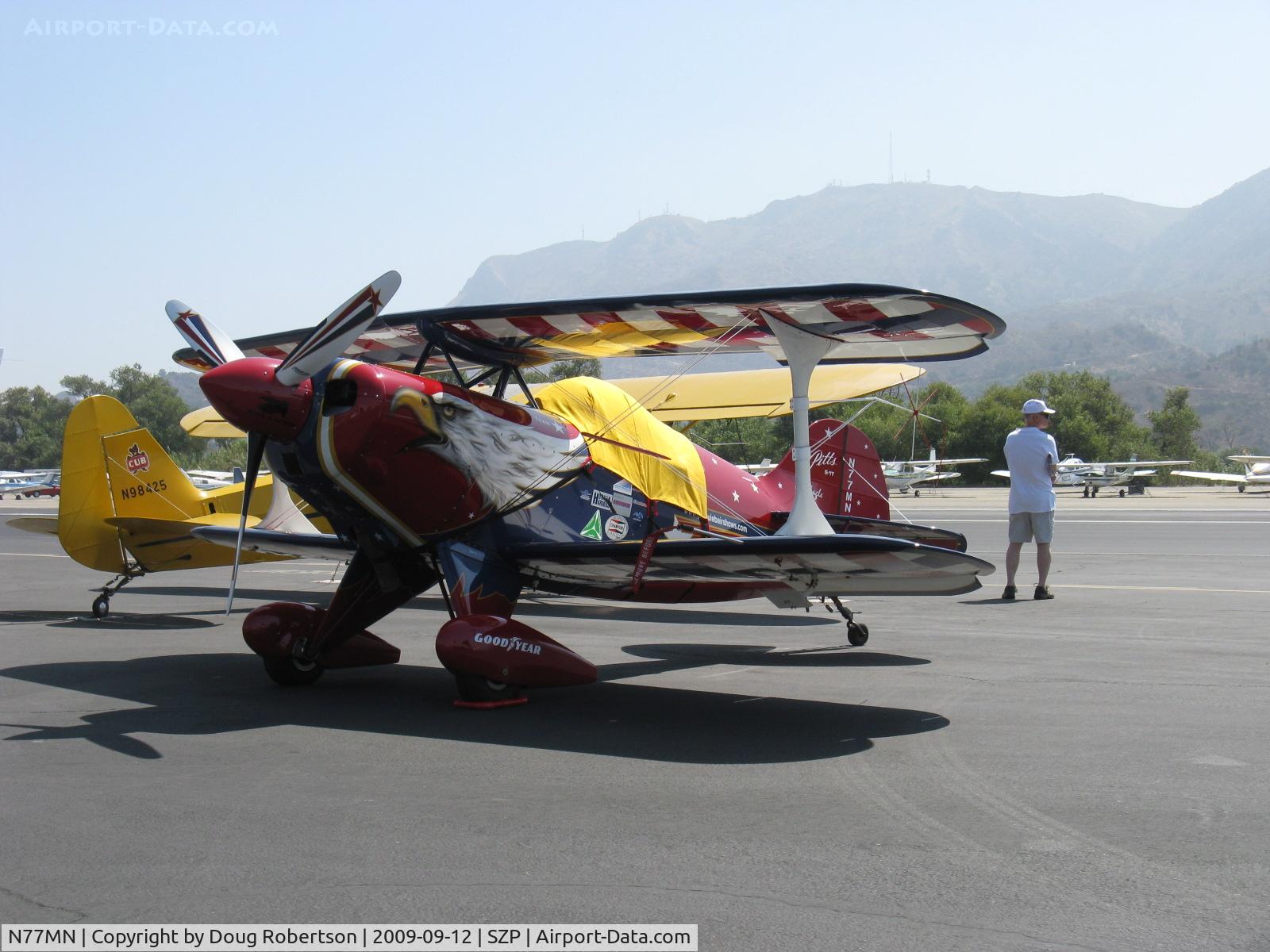 N77MN, 1986 Christen Pitts S-1T C/N 1040, 1986 Christen Inds. PITTS S-1T 'Red Eagle', Lycoming AEIO-360-A1E 200 Hp with Christen inverted oil system and CS prop
