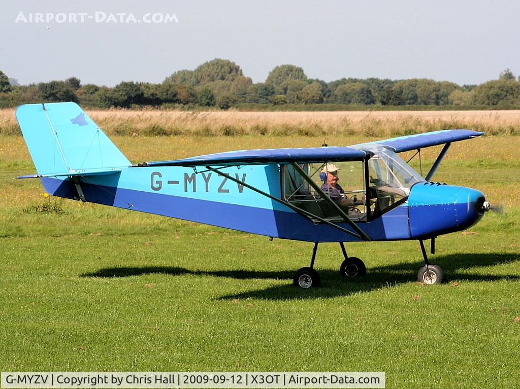 G-MYZV, 1996 Rans S-6ESD XL Coyote II C/N PFA 204-12946, Staffordshire Aero Club's 25th anniversary fly-in