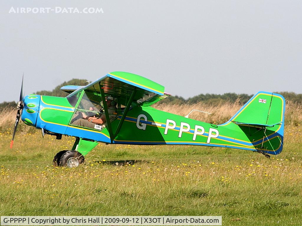 G-PPPP, 1991 Denney Kitfox Mk3 C/N PFA 172-11830, Staffordshire Aero Club's 25th anniversary fly-in
