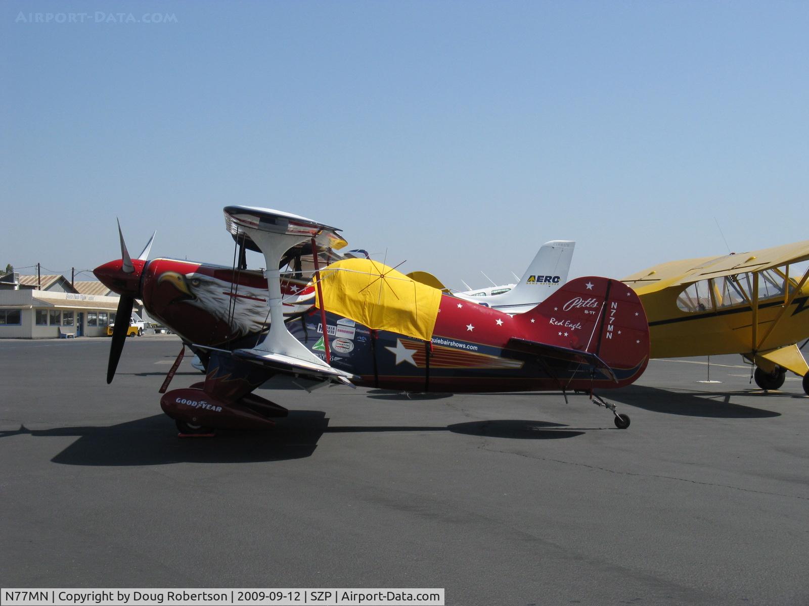 N77MN, 1986 Christen Pitts S-1T C/N 1040, 1986 Christen Inds. PITTS S-1T 'Red Eagle', Lycoming AEIO-360-A1E 200 Hp with Christen inverted oil system and CS prop