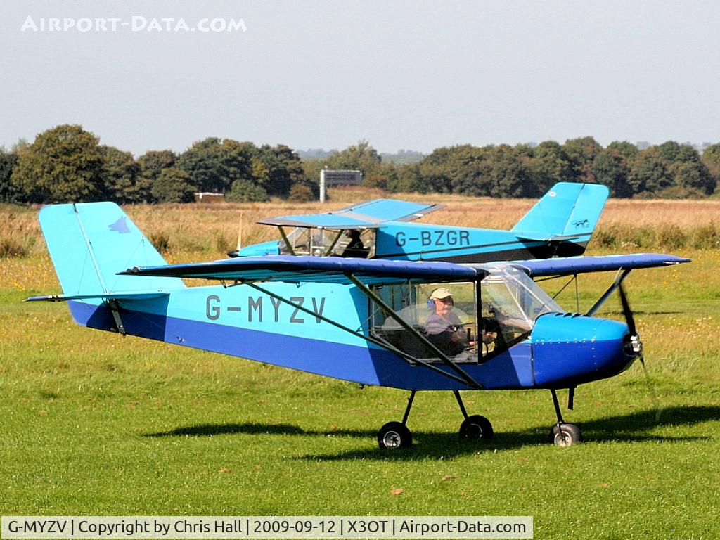 G-MYZV, 1996 Rans S-6ESD XL Coyote II C/N PFA 204-12946, Staffordshire Aero Club's 25th anniversary fly-in