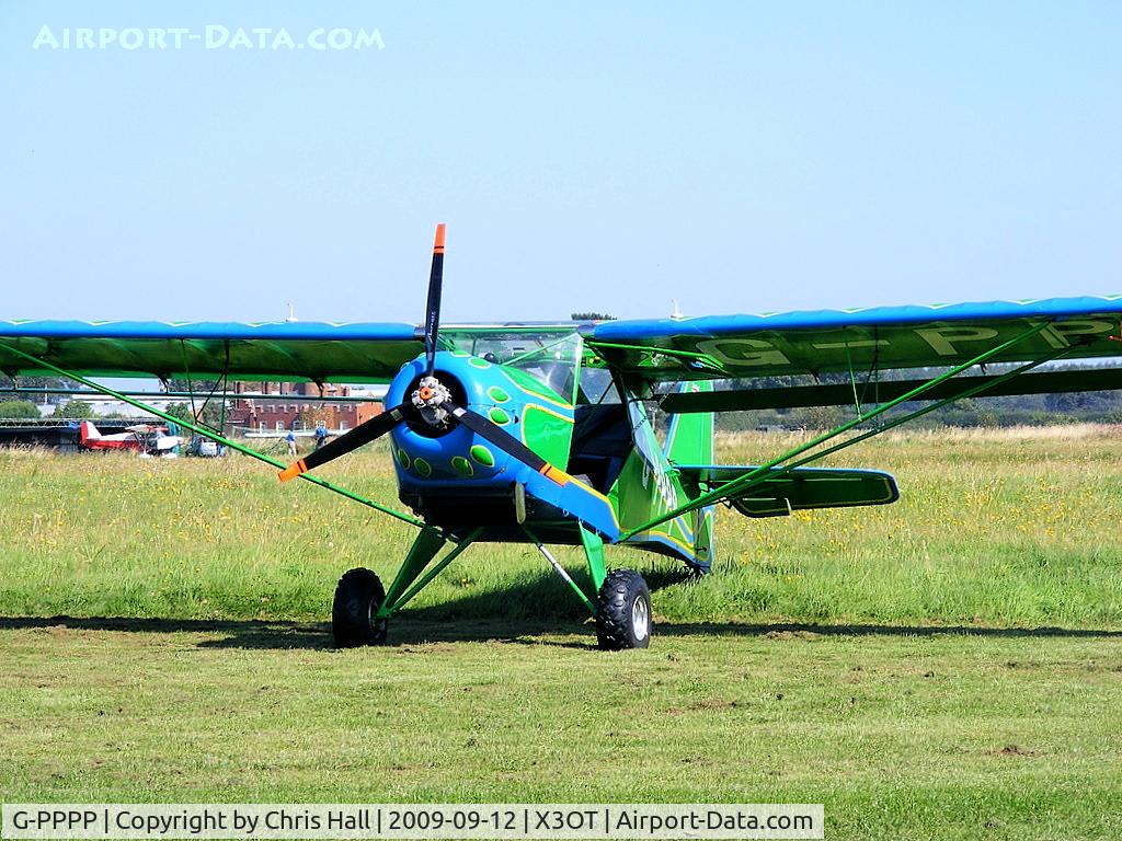 G-PPPP, 1991 Denney Kitfox Mk3 C/N PFA 172-11830, Staffordshire Aero Club's 25th anniversary fly-in