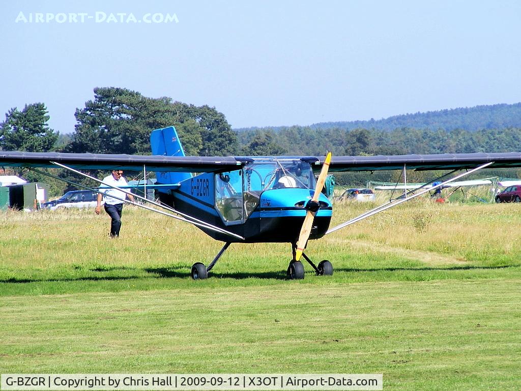 G-BZGR, 2000 Rans S-6ES Coyote II C/N PFA 204-13595, Staffordshire Aero Club's 25th anniversary fly-in