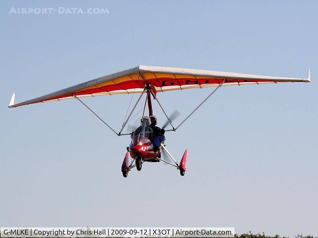 G-MLKE, 2009 P&M Aviation QuikR C/N 8442, Staffordshire Aero Club's 25th anniversary fly-in