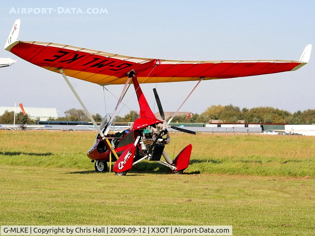 G-MLKE, 2009 P&M Aviation QuikR C/N 8442, Staffordshire Aero Club's 25th anniversary fly-in