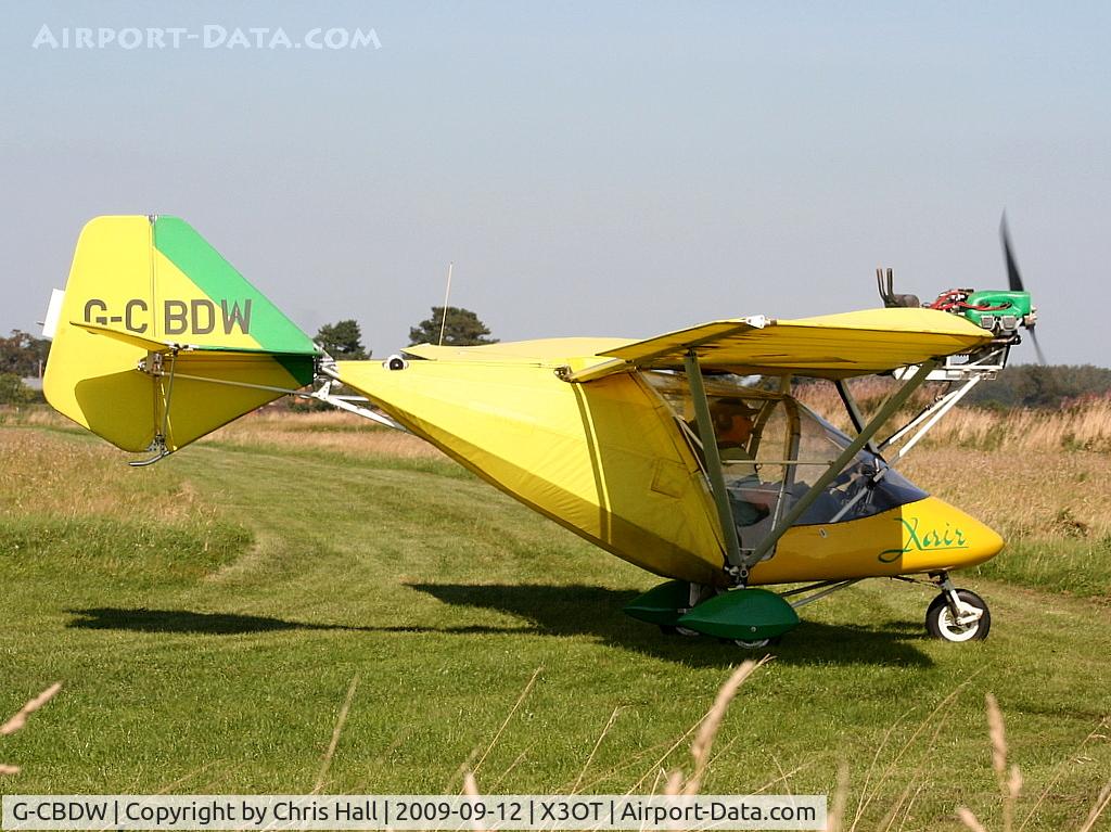 G-CBDW, 2002 Raj Hamsa X-Air C/N BMAA/HB/150, Staffordshire Aero Club's 25th anniversary fly-in