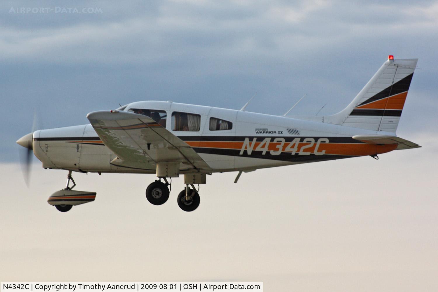 N4342C, 1984 Piper PA-28-161 Warrior II C/N 28-8416051, 1984 Piper PA-28-161, c/n: 28-8416051