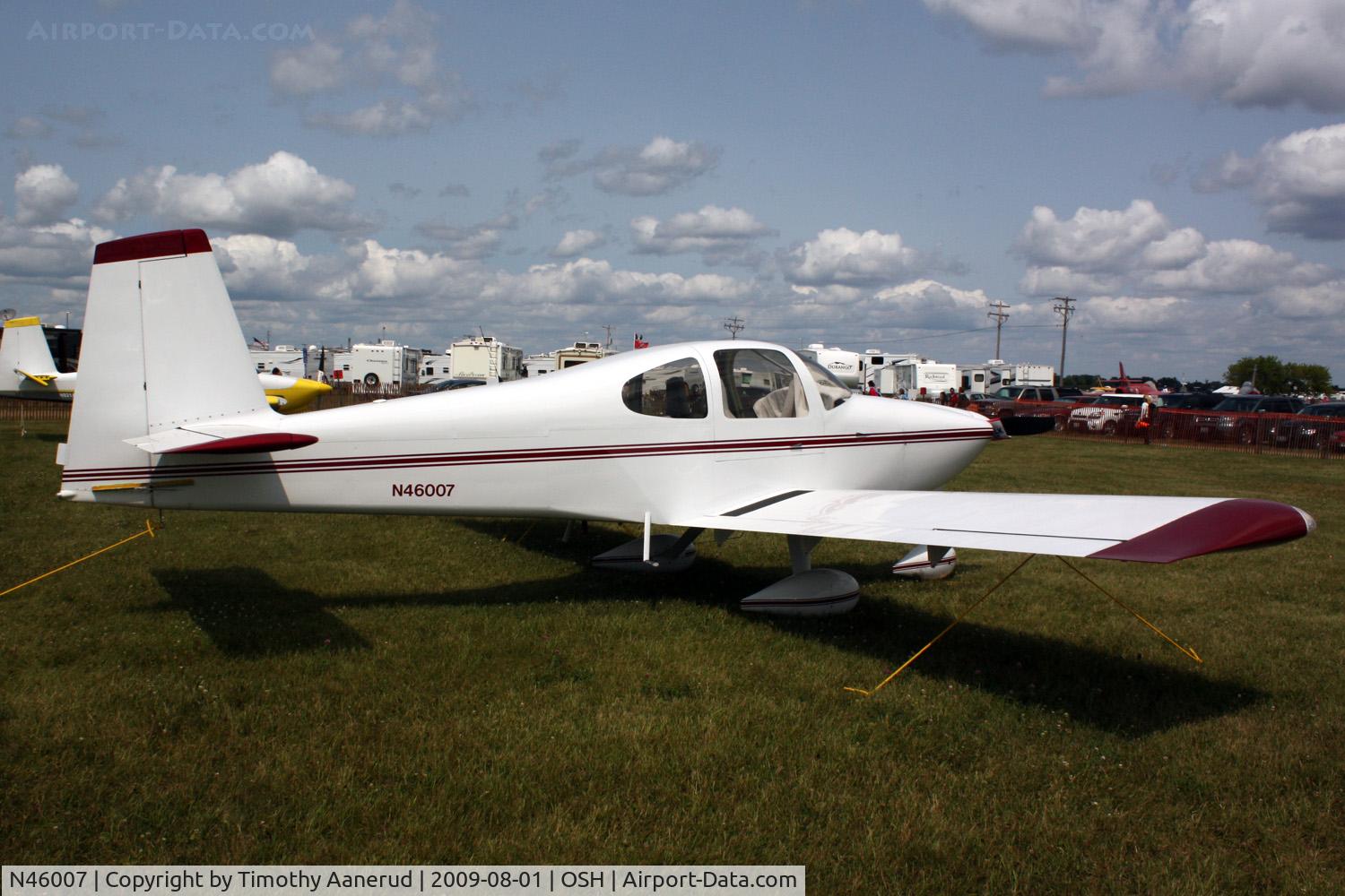 N46007, 2008 Vans RV-10 C/N 549702, 2008 Aircraft Builders Assoc Llc DC10, c/n: 549702