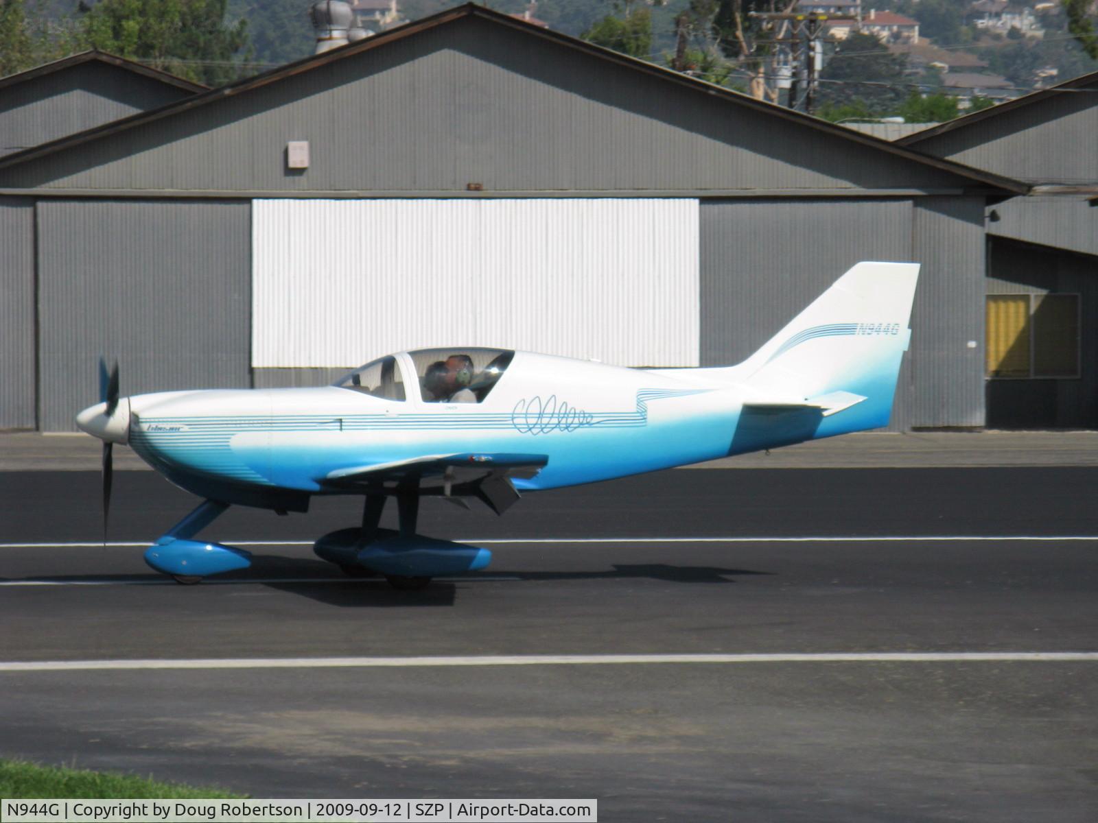 N944G, 1987 Stoddard-Hamilton Glasair SH-2F C/N 744, 1987 Korpi/Wright GLASAIR SH-2F, Lycoming O&VO-360, landing roll Rwy 22