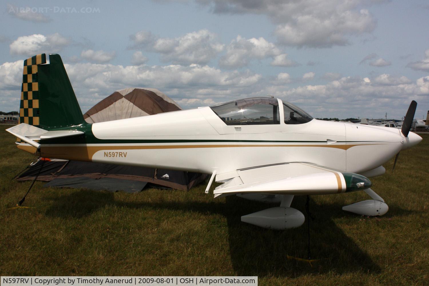 N597RV, 2007 Vans RV-7A C/N 70936, 2007 VANS RV-7A, c/n: 70936