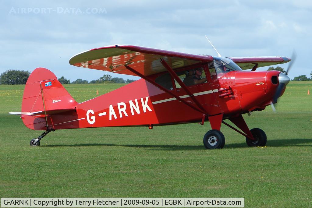 G-ARNK, 1961 Piper PA-22-108 Colt Colt C/N 22-8622, Visitor to the 2009 Sywell Revival Rally