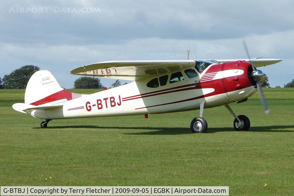 G-BTBJ, 1952 Cessna 190B C/N 16046, Visitor to the 2009 Sywell Revival Rally