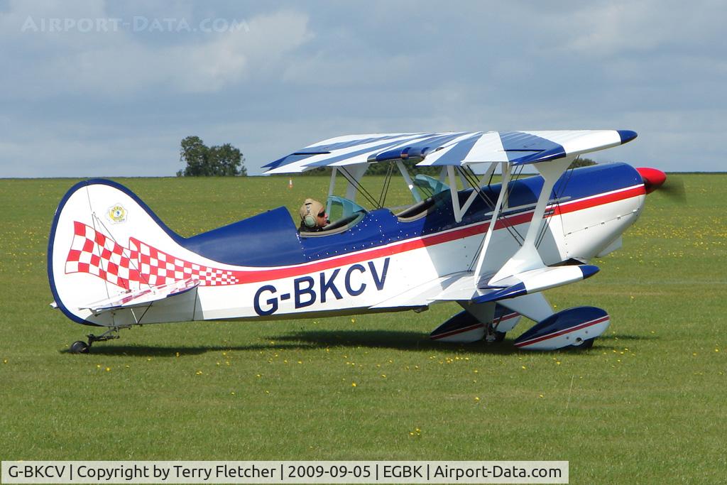 G-BKCV, 1990 EAA Acro Sport II C/N PFA 072A-10776, Visitor to the 2009 Sywell Revival Rally